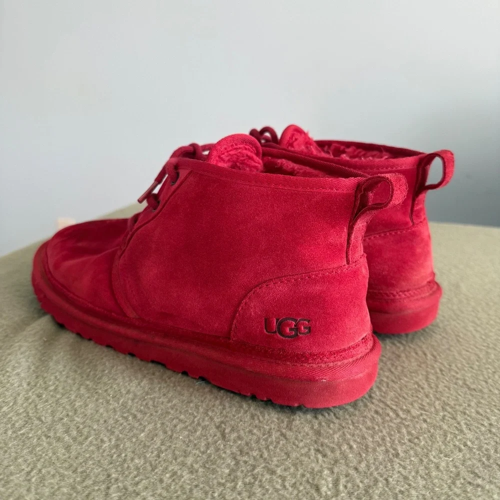 UGG Australia‎ Neumel Red Boots for Men, Size 11